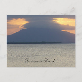 Domican Republic Sunset Vykort