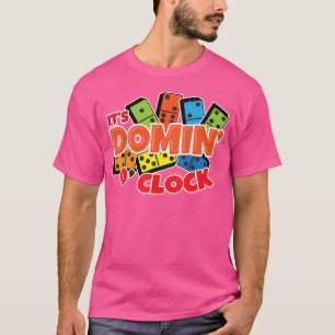 Domin O Clock Shirt Domino Game Player Domi T
