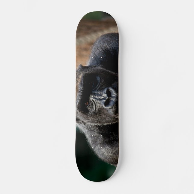 Dominant Primate Gorilla Ape Mini Skateboard Bräda 18,5 Cm (Framsida)