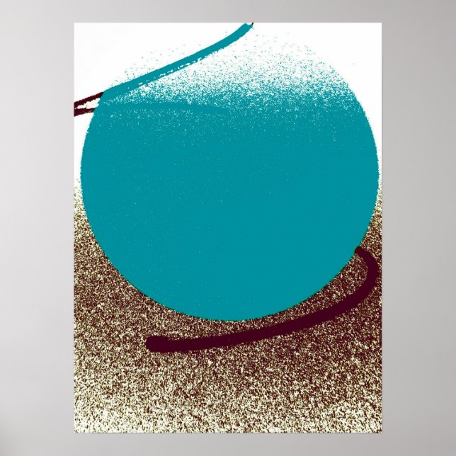 "Dominant" teckningsutskrift Poster (Framsidan)