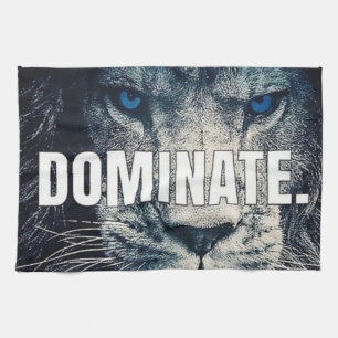 Dominat - Lejon motivation Kökshandduk
