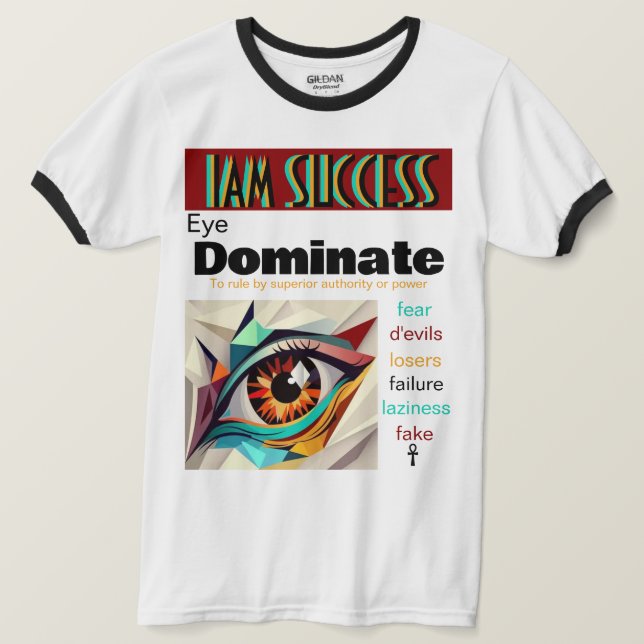 DOMINATE T SHIRT (Design framsida)