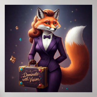 Dominera med vision - Frävkraft för kvinnor Poster