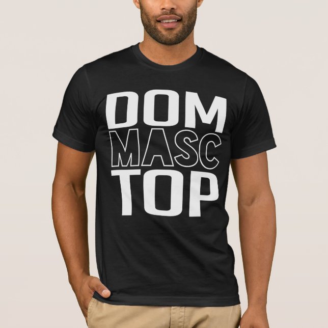 Dominerande manlig topp tröja (Framsida)