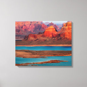Dominguez Butte & Lake Powell, Utah Canvastryck