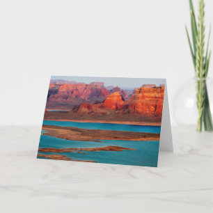 Dominguez Butte & Lake Powell, Utah Kort