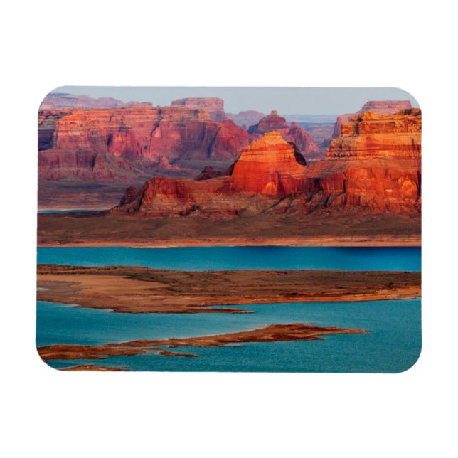 Dominguez Butte & Lake Powell, Utah Magnet (Horisontell)