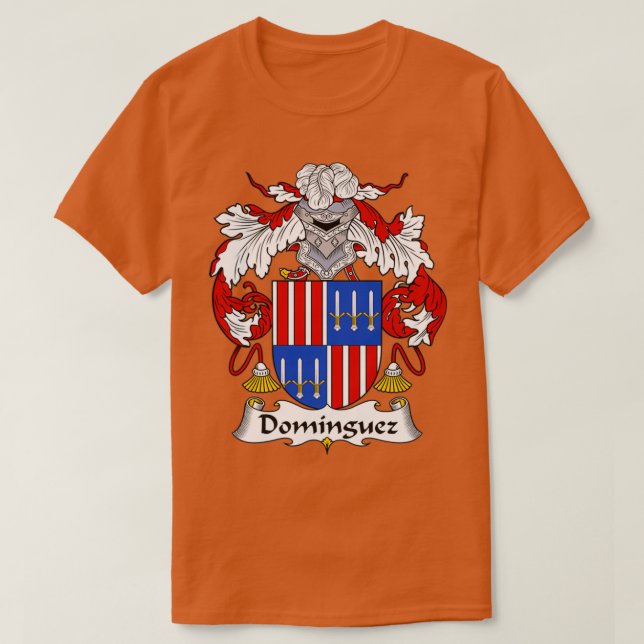 Dominguez Jackar av Arm Family Crest T Shirt (Design framsida)