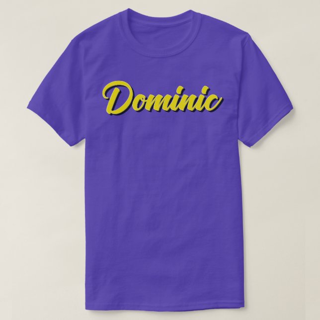 Dominic 2 t shirt (Design framsida)
