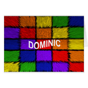 DOMINIC HÄLSNINGSKORT