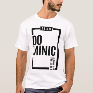 Dominic Personlig Namn Birthday Gift T Shirt