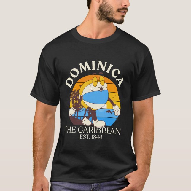 Dominica Antillerna T Shirt (Framsida)
