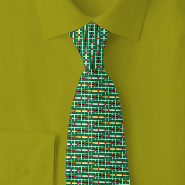 Dominica Flag Brick Pattern Slips (Skapare uppladdad)