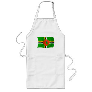 Dominica Flag Förkläde