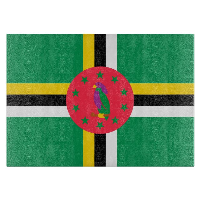 Dominica flagga (Framsidan)