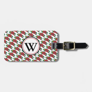 DOMINICA FLAGGA Anpassade Monogram Bagagebricka