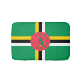Dominica flagga badrumsmatta