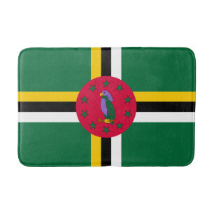 Dominica Flagga Badrumsmatta