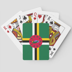 Dominica flagga casinokort