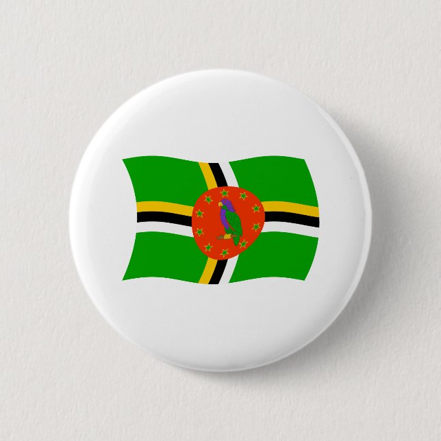 Dominica Flagga Knapp (Framsida)