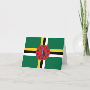 Dominica Flagga Kort