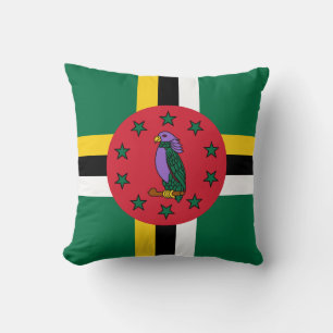 Dominica Flagga Kudde