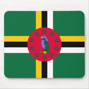 Dominica flagga musmatta