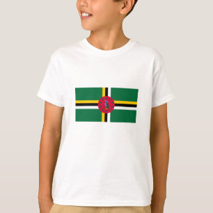 Dominica Flagga T Shirt