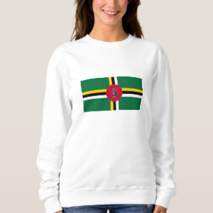 Dominica flagga t shirt