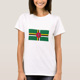 Dominica Flagga T Shirt