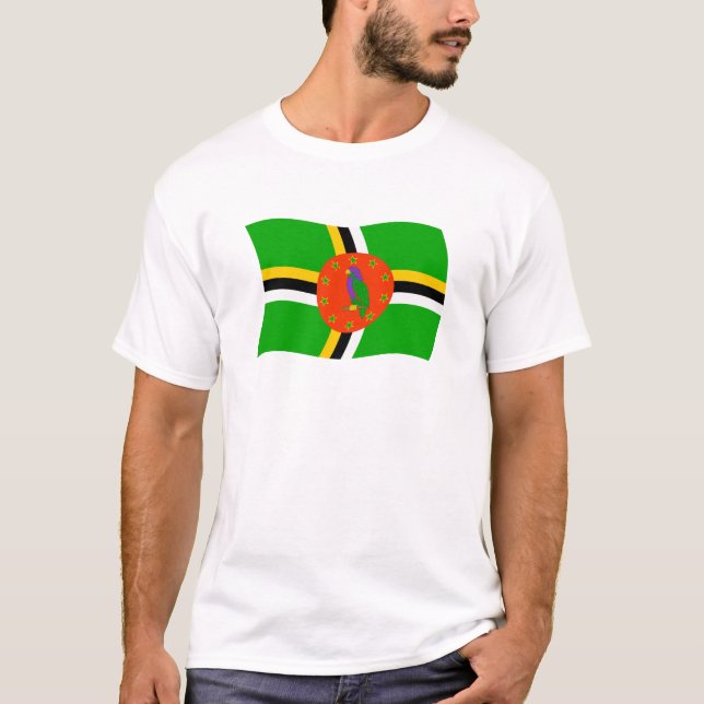 Dominica Flagga Tröja (Framsida)