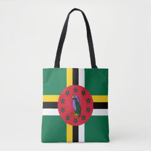 Dominica Flagga Tygkasse