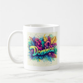 Dominica Graffiti Vibes: Island Street Art Kaffemugg