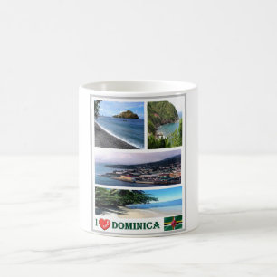 Dominica - I Kärlek - Kaffemugg