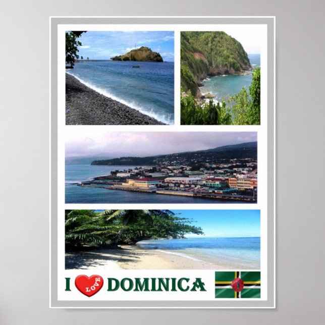 Dominica - I Kärlek - Poster (Framsidan)