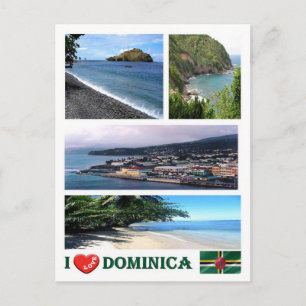 Dominica - I Kärlek - Vykort