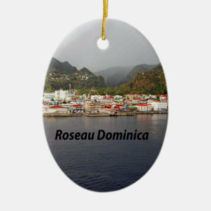 Dominica Julgransprydnad Keramik