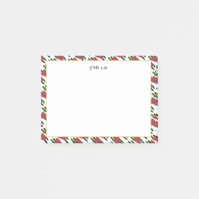 DOMINICA KARTA Christian Scripture Post-it Block (Framsida)