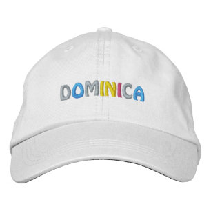 DOMINICA-lock Broderad Keps