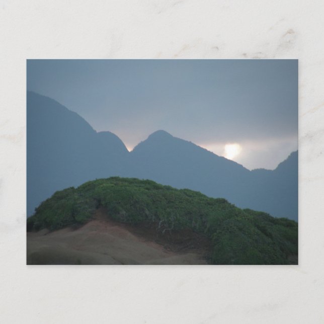 Dominica Mountains Vykort (Framsida)