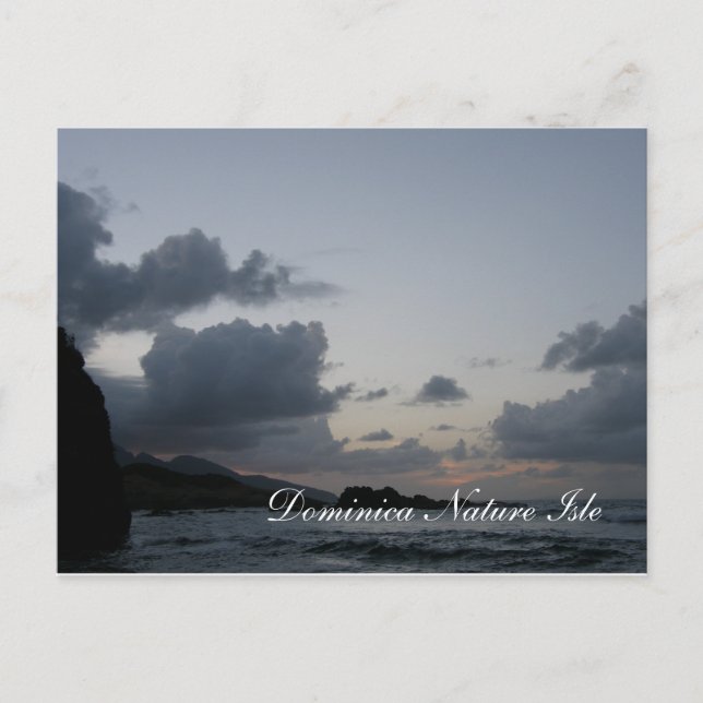 Dominica Nature Isle Sea View Vykort (Framsida)
