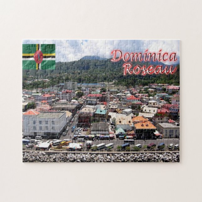 Dominica - Roseau - Cuise Bilder - Pussel (Horisontell)