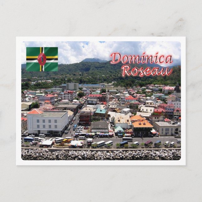 Dominica - Roseau - Cuise Bilder - Vykort (Framsida)