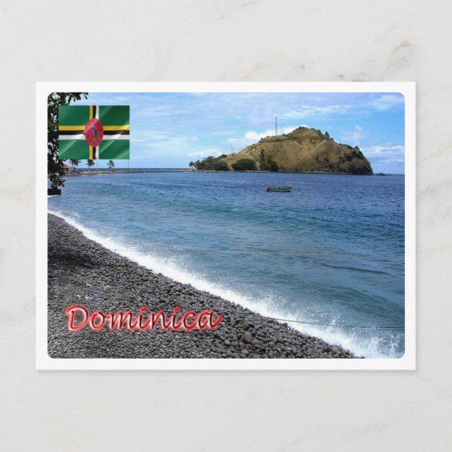 Dominica - Scotts Head - Vykort (Framsida)