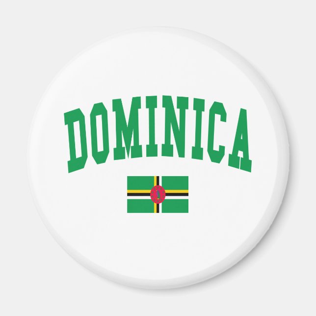Dominica Stil Magnet (Framsidan)