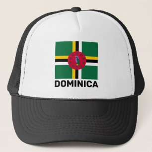 Dominica stolthet flagga keps