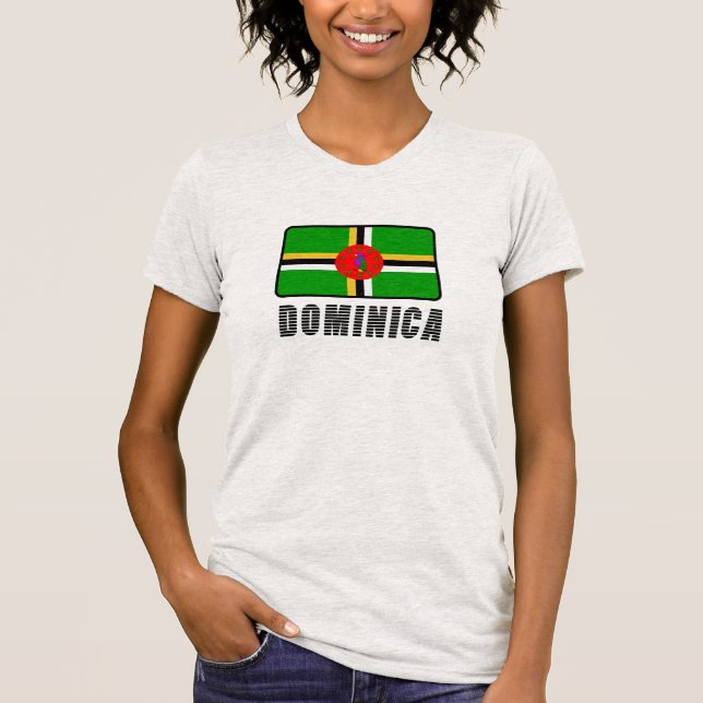 Dominica T Shirt (Framsida)