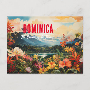 DOMINICA Tropikarnas betydelse Vykort