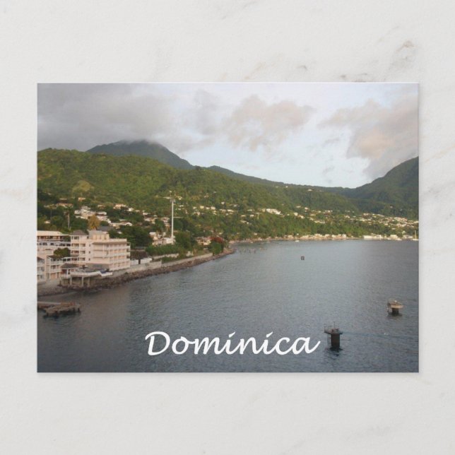 Dominica View Vykort (Framsida)
