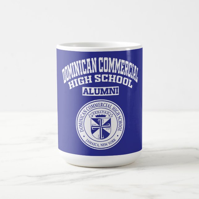 Dominican Commercial HS Alumni-mugg NY Kaffemugg (Center)